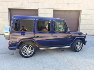 2014 Mercedes-Benz G-Класс 350 CDI BlueTEC II (W463) Рестайлинг 3, синий, 5499000 рублей, вид 3