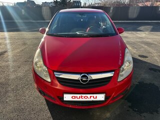 2007 Opel Corsa D, красный, 290000 рублей, вид 3