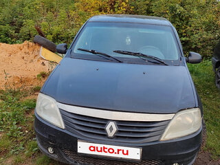 2012 Renault Logan I Рестайлинг, чёрный, 290000 рублей, вид 1