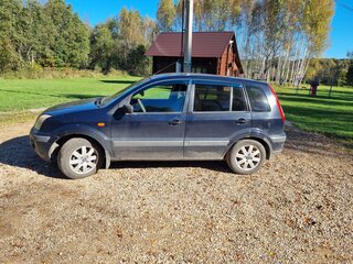 2007 Ford Fusion I Рестайлинг, синий, 355000 рублей, вид 1