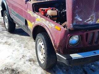 1990 Lada (ВАЗ) 2121 (4x4) I, красный, 75000 рублей, вид 2