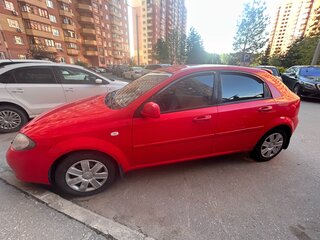2010 Chevrolet Lacetti I, красный, 430000 рублей, вид 4