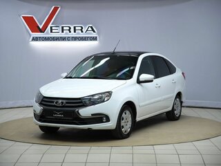 2018 Lada (ВАЗ) Granta I Рестайлинг, белый, 650000 рублей, вид 1