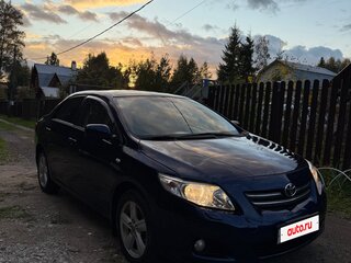 2008 Toyota Corolla AMT X (E140, E150), синий, 620000 рублей, вид 2