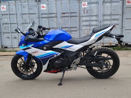 2017 Suzuki GSX-R 250, синий, 429000 рублей, вид 4