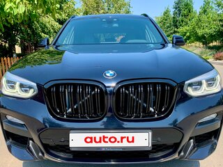 2019 BMW X3 20d xDrive III (G01), синий, 4200000 рублей, вид 4