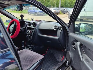 2013 Lada (ВАЗ) Granta I, чёрный, 350000 рублей, вид 5