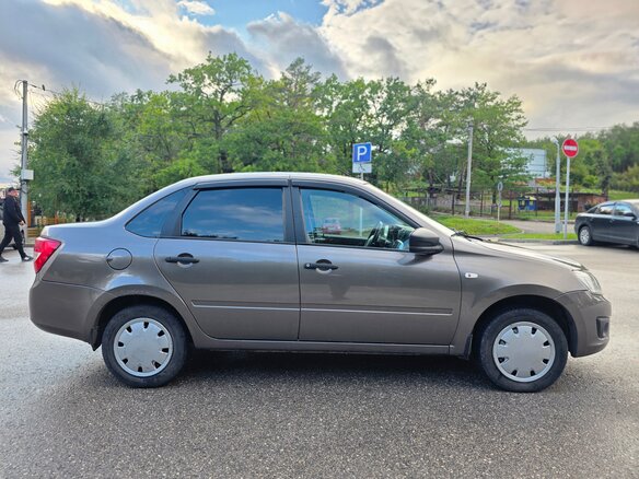 2017 Lada (ВАЗ) Granta I, коричневый, 345000 рублей - вид 7