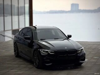 2019 BMW 3 серии 320d xDrive VII (G2x), чёрный, 3300000 рублей, вид 4