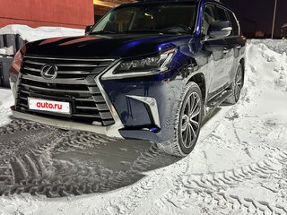 2015 Lexus LX 570 III Рестайлинг 2, синий, 6650000 рублей, вид 2