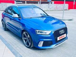 2014 Audi RS Q3 I (8U), синий, 2600000 рублей, вид 1