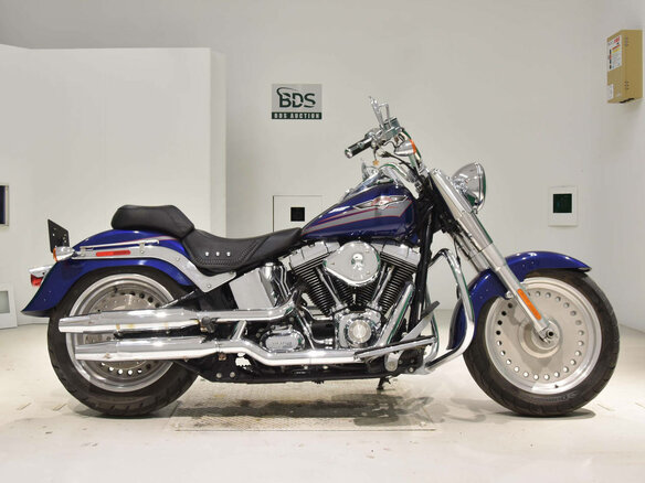 2007 Harley-Davidson Fat Boy, синий, 820000 рублей