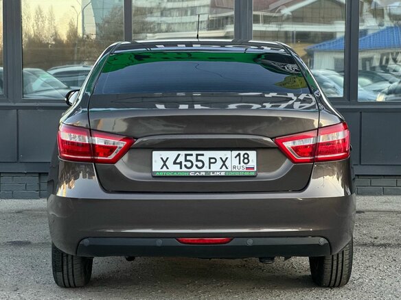 2016 Lada (ВАЗ) Vesta I, коричневый, 549000 рублей - вид 5