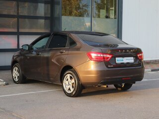 2017 Lada (ВАЗ) Vesta I, коричневый, 739000 рублей, вид 3