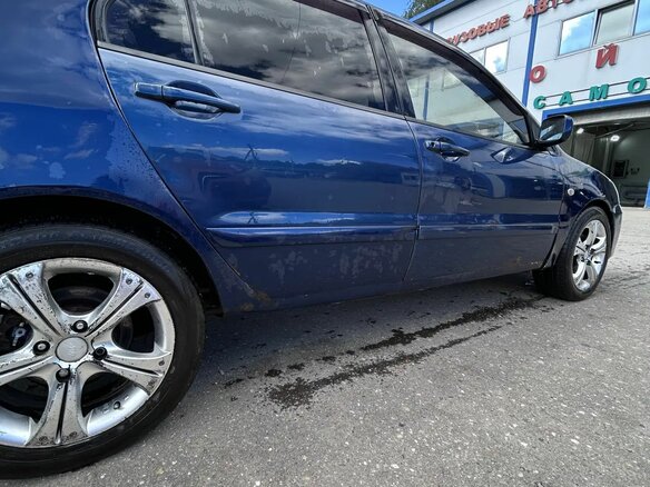 2004 Mitsubishi Lancer IX, синий - вид 4
