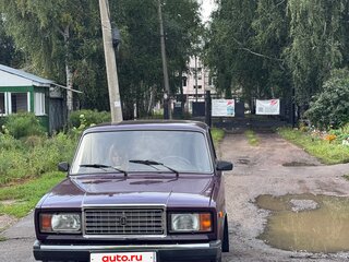 1997 Lada (ВАЗ) 2107, фиолетовый, 185000 рублей, вид 1