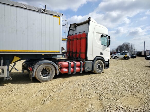 2021 Scania R-Series, белый - вид 2