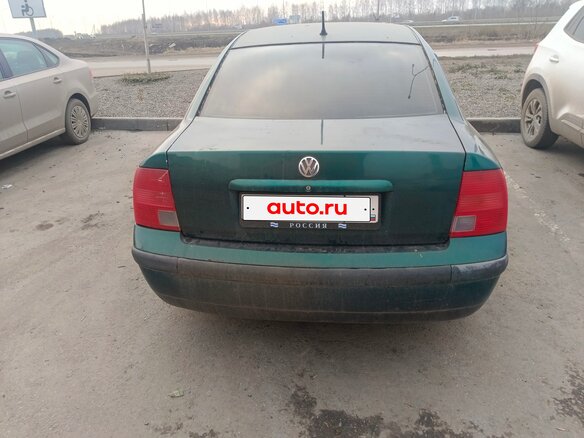 1997 Volkswagen Passat B5, зелёный, 140000 рублей - вид 5