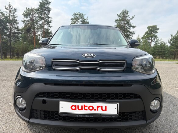 2019 Kia Soul II Рестайлинг, синий
