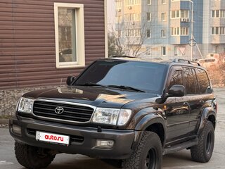 2001 Toyota Land Cruiser 100 Series, чёрный, 1850000 рублей, вид 1