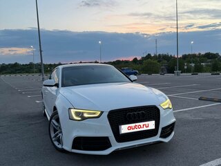 2013 Audi A5 I (8T) Рестайлинг, белый, 1995000 рублей, вид 1