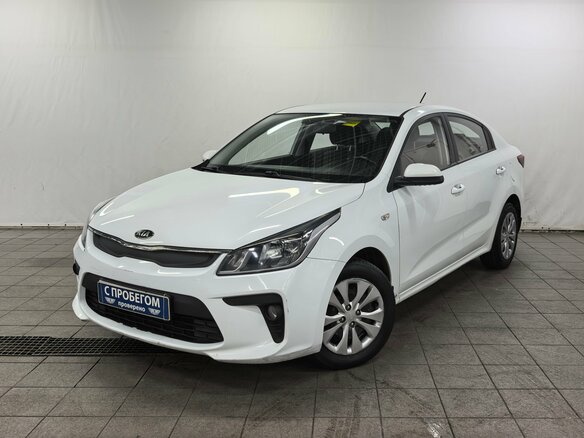 2018 Kia Rio IV, белый