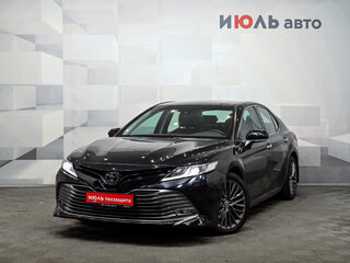 2021 Toyota Camry VIII (XV70), чёрный, 3100000 рублей, вид 1
