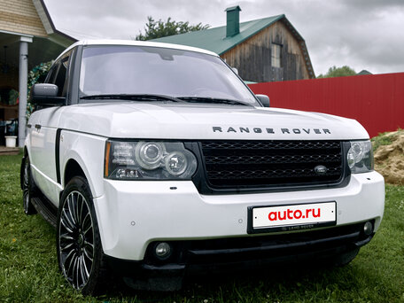 2011 Land Rover Range Rover III Рестайлинг 2, белый, вид 1