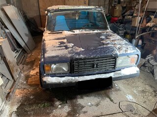 2006 Lada (ВАЗ) 2107, синий, 100000 рублей, вид 1