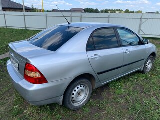 2003 Toyota Corolla IX (E120, E130), серебристый, 650000 рублей, вид 4