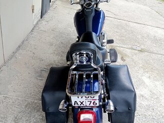 2007 Harley-Davidson Street Bob, синий, 650000 рублей, вид 4