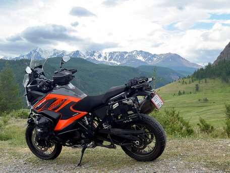 2021 KTM 1290 Super Adventure S, оранжевый, 1450000 рублей, вид 4