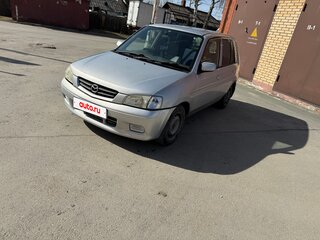 2002 Mazda Demio I (DW), серебристый, 210000 рублей, вид 1