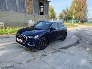 2021 Audi Q3 40 TFSI II (F3), синий, 3200000 рублей, вид 1