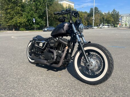 2014 Harley-Davidson Sportster 1200, чёрный, 999999 рублей, вид 2