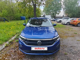 2020 Volkswagen Polo VI, синий, 1410000 рублей, вид 2