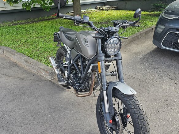 2023 Fuego Scrambler 250, чёрный, 95000 рублей - вид 1