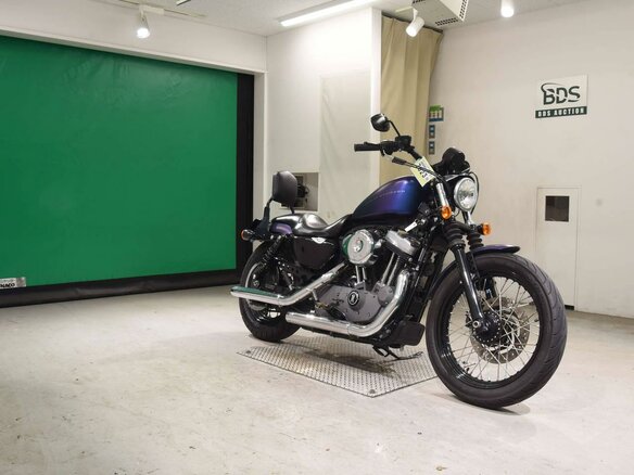 2009 Harley-Davidson Sportster 1200, фиолетовый, 747000 рублей - вид 2