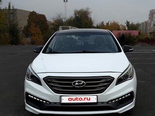 2017 Hyundai Sonata VII (LF), белый, 1550000 рублей, вид 2