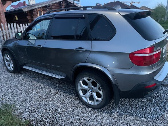 2007 BMW X5 3.0si II (E70), серый, 1500000 рублей - вид 5