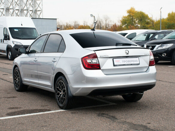 2019 Skoda Rapid I Рестайлинг, серый, 1499000 рублей - вид 6