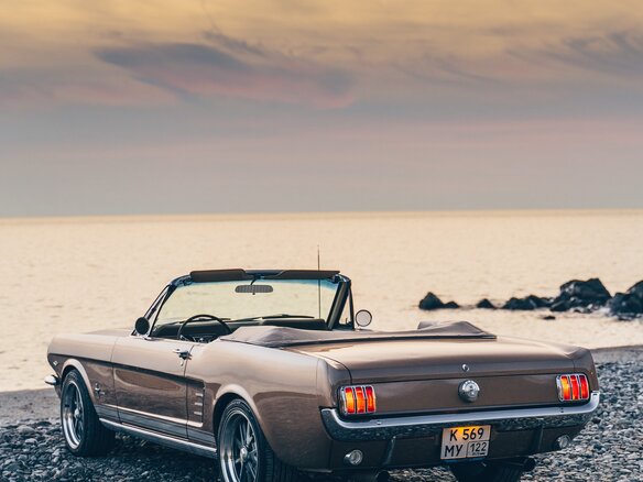 1966 Ford Mustang I, золотистый, 12500000 рублей - вид 15