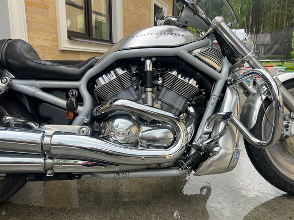 2002 Harley-Davidson V-Rod, серебристый, 770000 рублей - вид 13