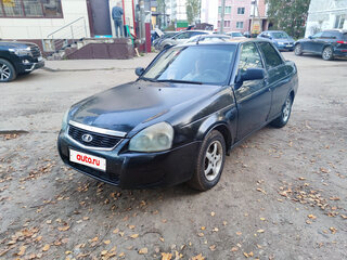 2008 Lada (ВАЗ) Priora I, чёрный, 175000 рублей, вид 3