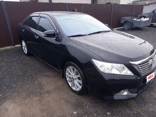 2013 Toyota Camry VII (XV50), чёрный, 1600000 рублей, вид 2