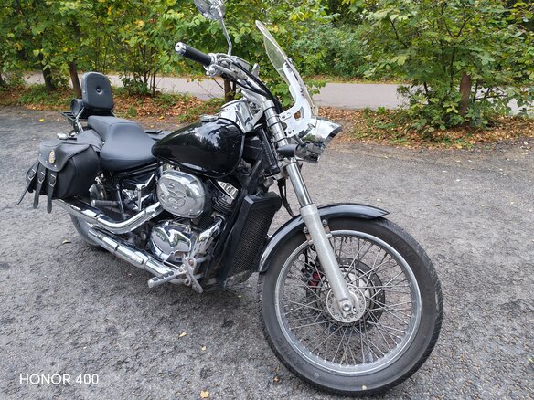 2002 Honda Shadow 750, чёрный, 430000 рублей - вид 12