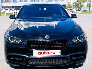2015 BMW 5 серии 520i VI (F10/F11/F07) Рестайлинг, чёрный, 1999000 рублей, вид 2