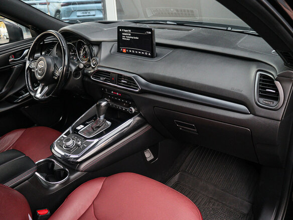 2021 Mazda CX-9 II Рестайлинг, чёрный, 4490000 рублей - вид 6