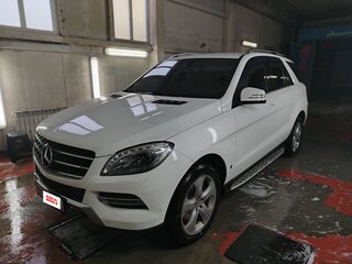 2015 Mercedes-Benz M-Класс 350 CDI III (W166), белый, 3500000 рублей, вид 1