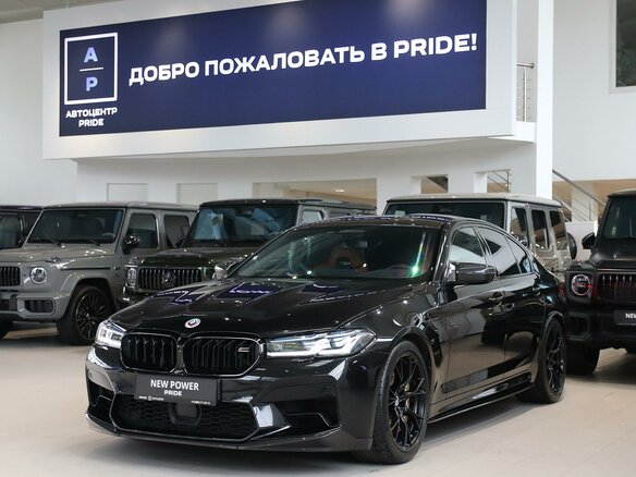 2020 BMW M5 VI (F90) Рестайлинг, чёрный, 10000000 рублей - вид 3